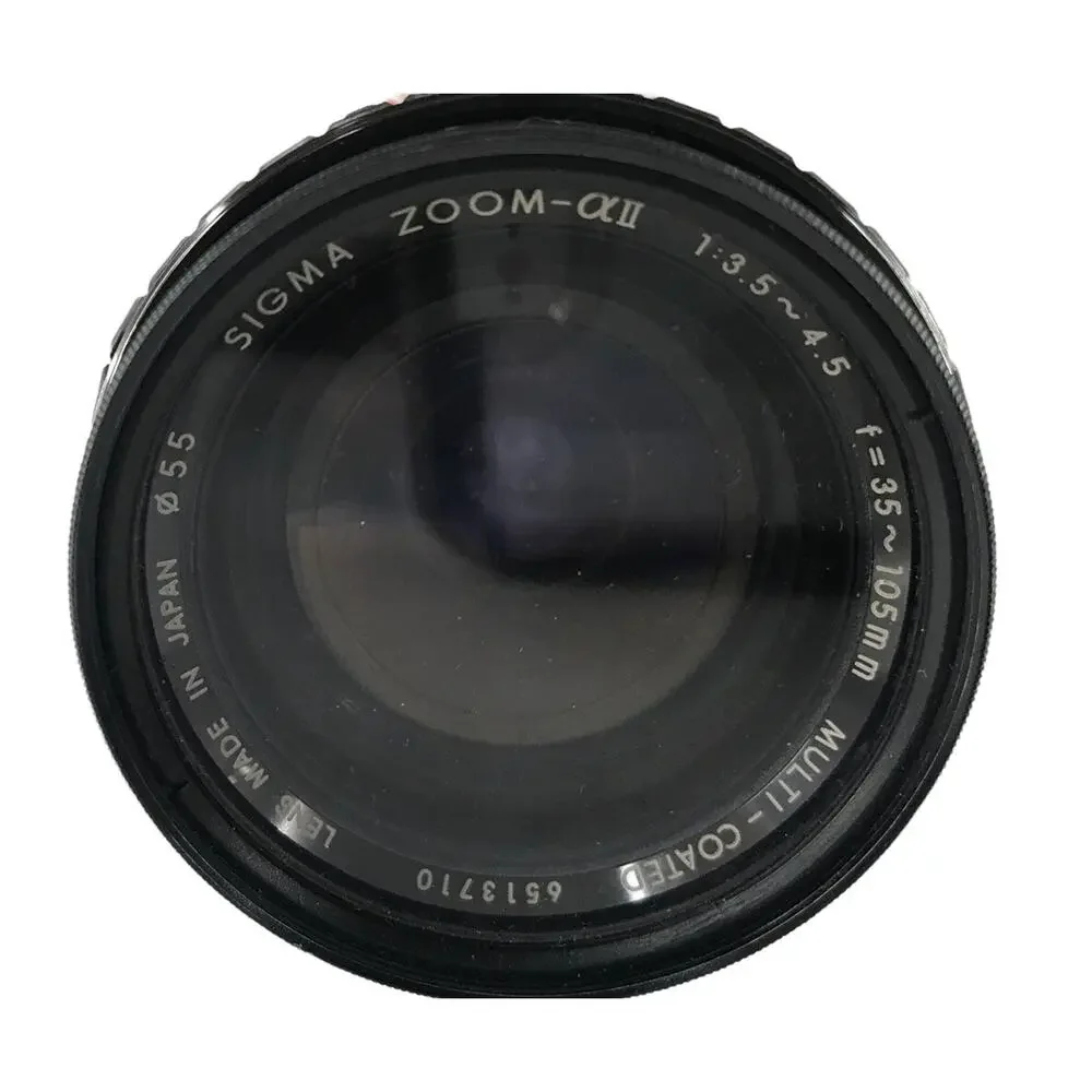 Sigma Zoom A II 1:3.5~4.5 F=35~105mm Multi-Coated Lens